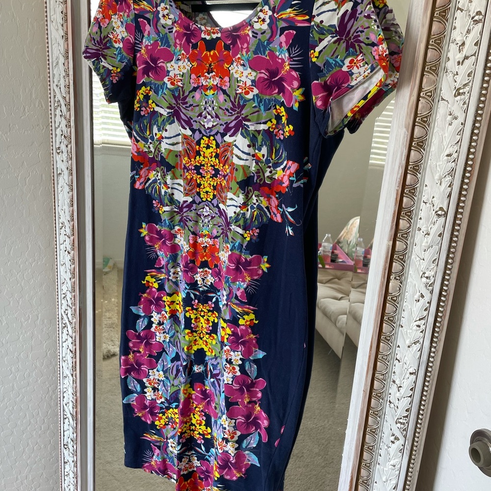 Gorgeous Floral Body Con Dress